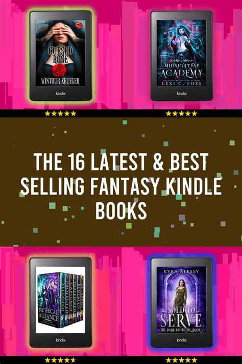 The 16 Latest & Best Selling Fantasy Kindle Books | Fantasy, Kindle ...