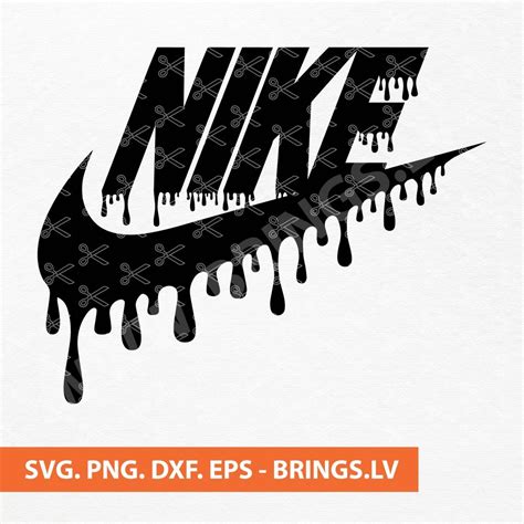 Nike SVG, Nike Drip SVG, Nike logo SVG Cut File, Nike PNG
