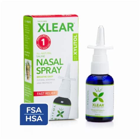 Xlear® Natural Saline Daily Relief Nasal Spray, 1.5 fl oz - Kroger