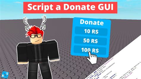 Roblox Scripting Tutorial: How to Script a Donate GUI - YouTube