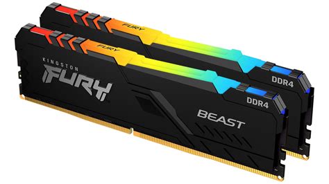 Kingston Fury Beast DDR4 RGB memory review