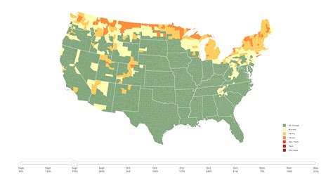 Ohio Fall Colors Map Peak Prediction Guide | Hot Sex Picture