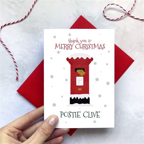 Personalised Postie Christmas Card - ARKED Christian Gifts and Greeting ...