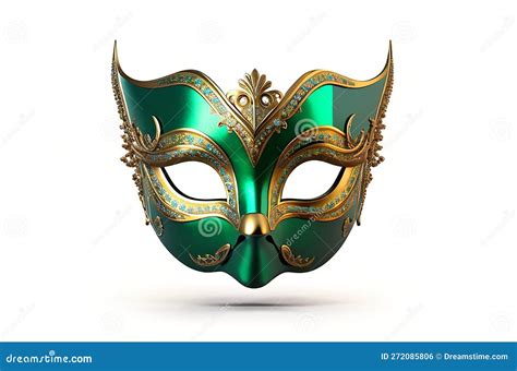 Venetian Masquerade Mask Isolated from Background, Stock Illustration - Illustration of fashion ...