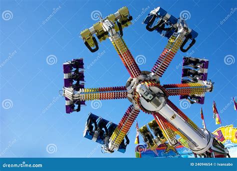 Amusement Park Rides Stock Images - Image: 24094654