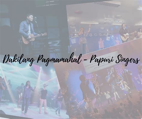 Dakilang Pagmamahal - Papuri Singers Chords and Lyrics