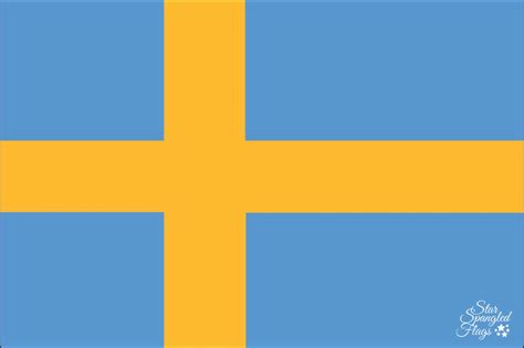 Flag of Sweden for sale, Nylon, Buy - Star Spangled Flags