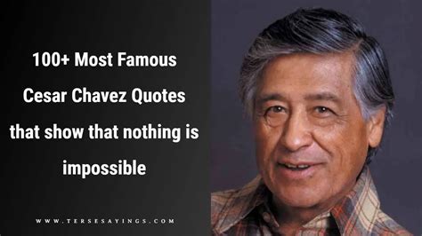 Cesar Chavez Quotes, Best Cesar Chavez Quotes