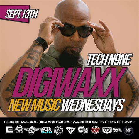 Tech N9ne New Music Wednesday Interview - DigiWaxx