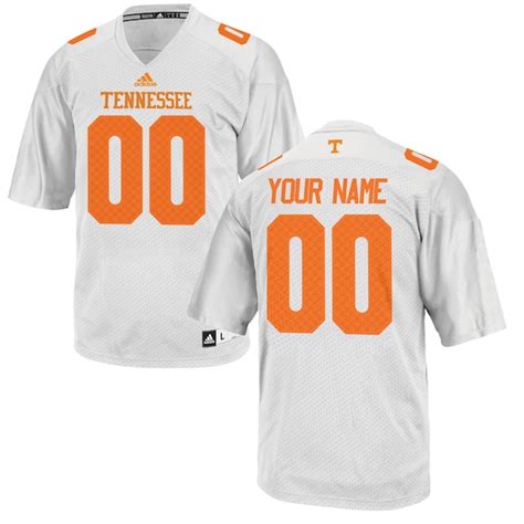 adidas Tennessee Volunteers Custom Replica Football Jersey - White ...