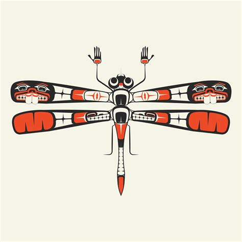 The Dragonfly Number Four by Brian W. | Native art, Indigenous art ...