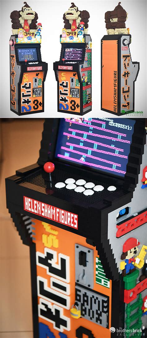 Gamer Uses 15,000 LEGO Bricks to Build a Functional Nintendo Arcade ...