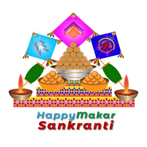 Happy Makar Sankranti Vector Hd Images, Happy Makar Sankranti Kits With ...