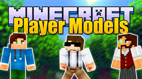 Minecraft MORE PLAYER MODELS 2 Mod - Change Your Skin's Size ...