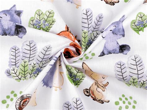 Cotton fabric / canvas, animals | STOKLASA Haberdashery and Fabrics