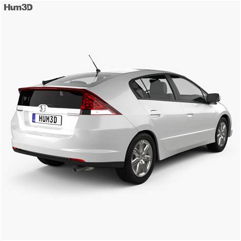 Honda Insight hybrid 2013 3D model - Download Hatchback on 3DModels.org