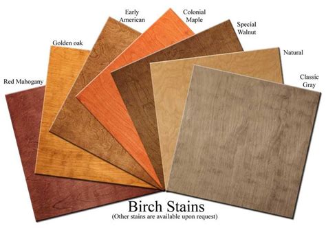 Birch Veneer Tiles | Wood stain colors, Wood stain color chart, Staining plywood