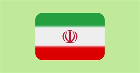 🇮🇷 Emoji de bandera de Irán - Significado y Botón de Copiar y Pegar