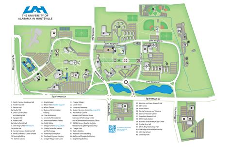 UAH Campus Map