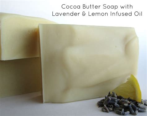 Oil & Butter: Cocoa Butter Soap with Lavender & Lemon Infused Oil