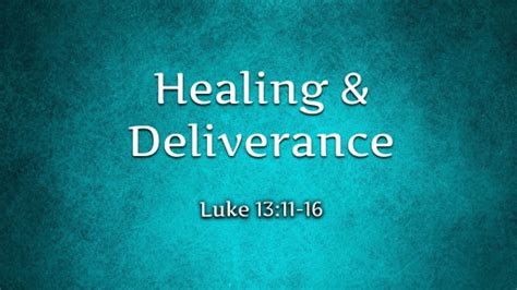 Healing & Deliverance - Faithlife Sermons