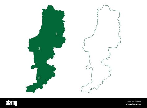 Chhattisgarh map vector vectors hi-res stock photography and images - Alamy