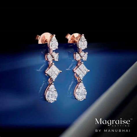 Details more than 73 long diamond earrings designs best - 3tdesign.edu.vn