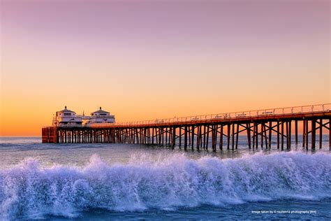 Malibu pier on Behance