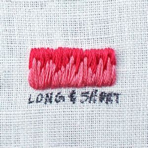 How to Long and Short Stitch - Cutesy Crafts