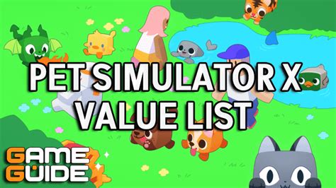 Pet Simulator X Secret Pet Value List (2024) Best Secrets