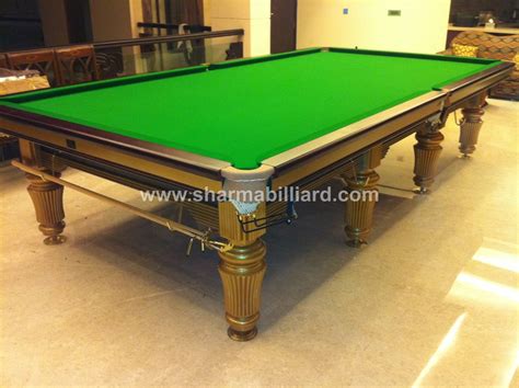 SBA Wood Billiards Table, Size: 12/6, For For Billiard Snooker Pool at ...