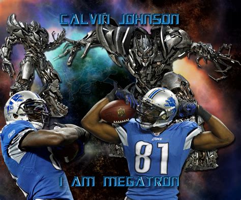 Wallpapers By Wicked Shadows: Calvin Johnson I Am Megatron Detroit ...