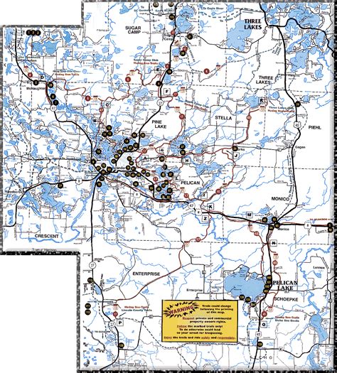 Wisconsin Counties Online Snowmobile Trail Maps - HCS Snowmobile Forums