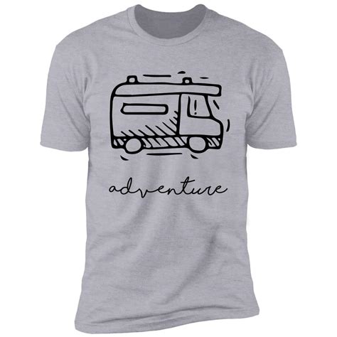 Adventure Camp Camping Caravan Campervan Car T-Shirt