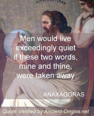 Anaxagoras Quotes. QuotesGram