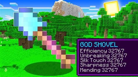 What Are The Best Enchantments For Shovels In Minecraft?