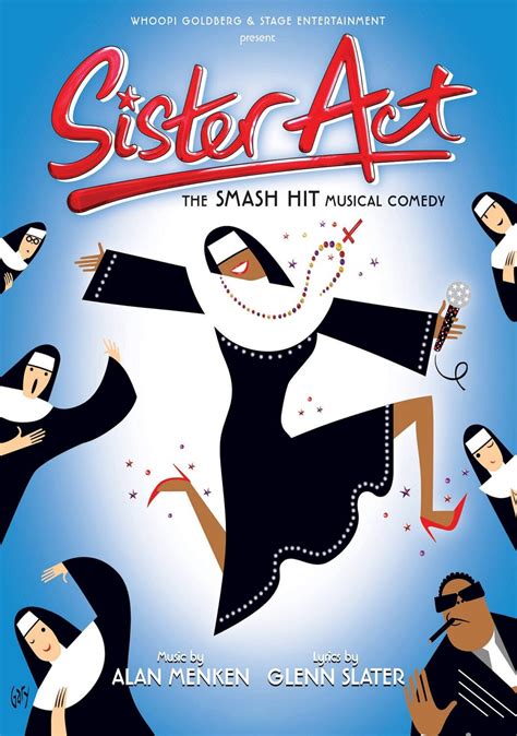 Sister Act Musical Theatre Poster