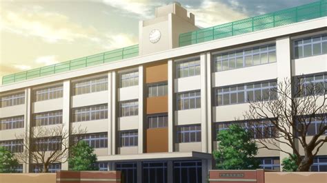 🔥 [20+] Anime School Building Wallpapers | WallpaperSafari