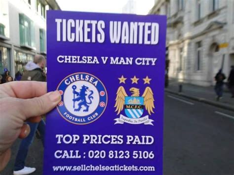 Ticket touts take tactics to new levels ahead of Chelsea v Manchester ...