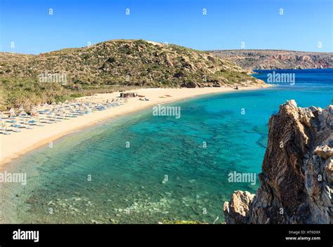 Vai Beach, Crete, Greece Stock Photo - Alamy