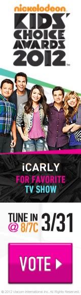 Vote for iCarly for the 2012 Nickelodeon Kids' Choice Awards - iCarly Photo (29497786) - Fanpop