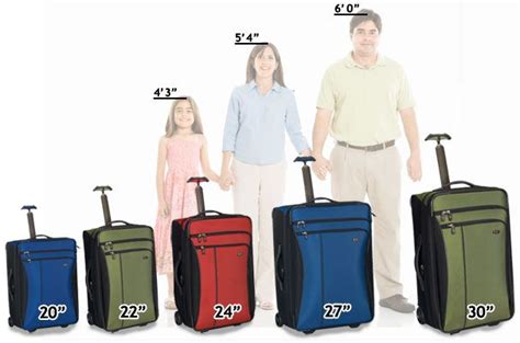 Wheeled Luggage Size Guide | Luggage sizes, Samsonite luggage, Luggage ...