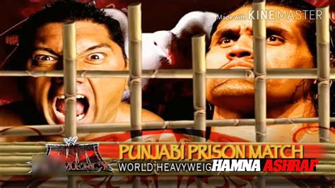 WWE No Mercy 2007- First Ever Punjabi Prison Match - The Great Khali vs Batista _HD. - YouTube