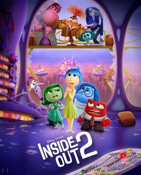 New poster for Pixar’s ‘INSIDE OUT 2.’ : r/Pixar