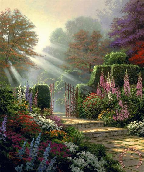 Thomas Kinkade Garden of Grace painting - Garden of Grace print for sale