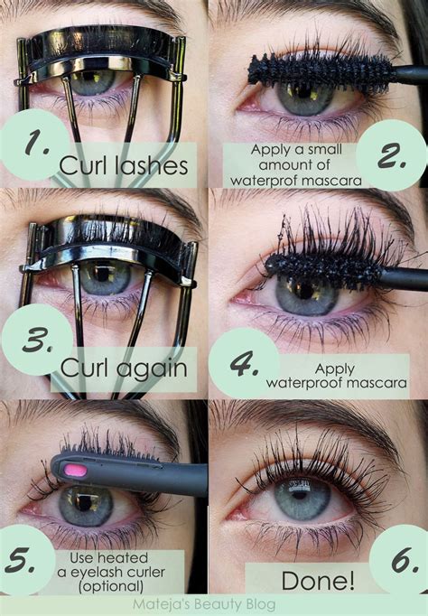 Mateja's Beauty Blog: How to Curl Stubborn and Difficult-to-Curl Lashes | Eye makeup, Curl ...