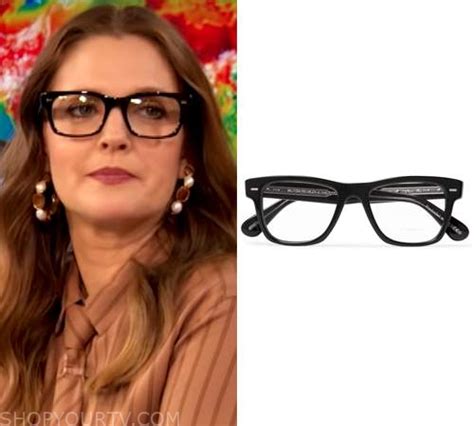 The Drew Barrymore Show: 2021 Drew's black frame glasses | Shop Your TV