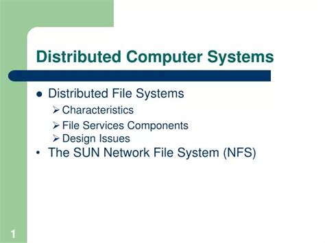 PPT - Distributed Computer Systems PowerPoint Presentation, free download - ID:4626240