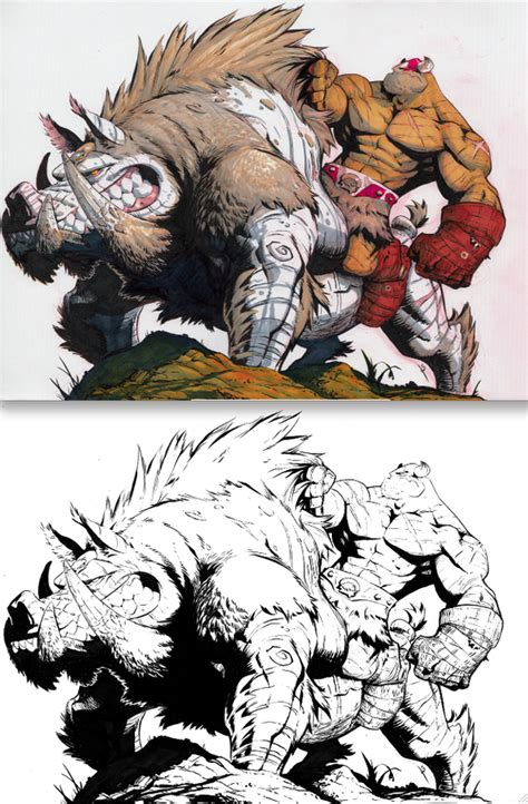 BattleBoar Balto 2shot by joverine on deviantART | Character art, Comic art, Concept art characters