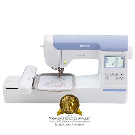 Brother PE800 Embroidery Machine Review